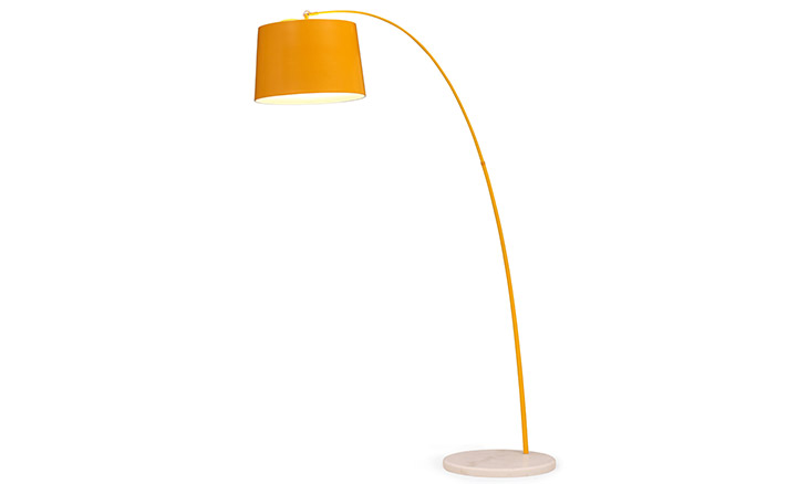 orange floor lamp photo - 9