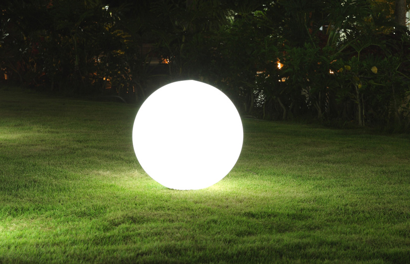 outdoor ball lights photo - 9