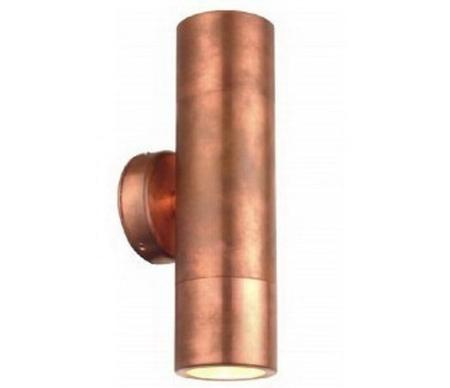 outdoor copper lights photo - 7