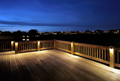 outdoor deck lights photo - 1