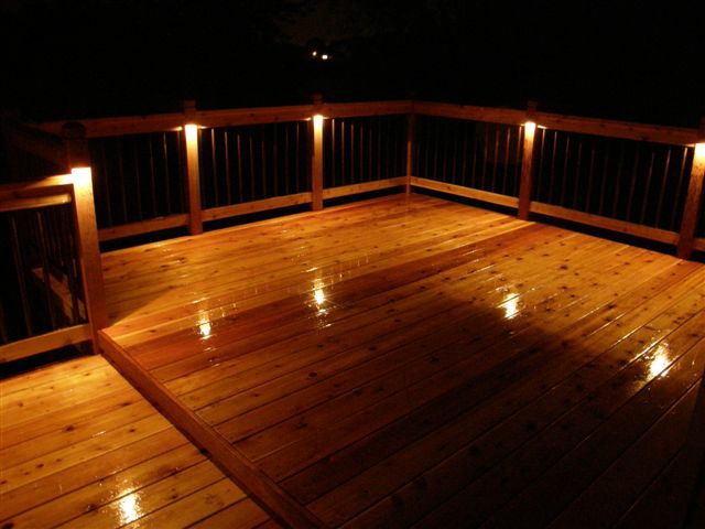 outdoor deck lights photo - 2