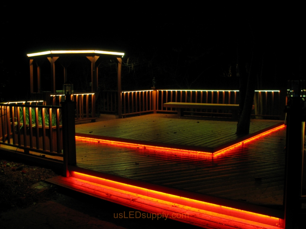 outdoor deck lights photo - 5