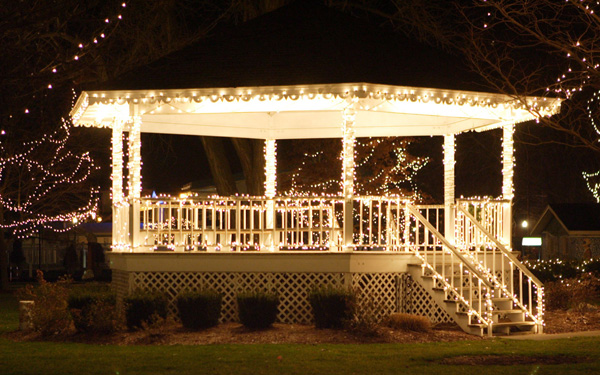 outdoor gazebo lights photo - 10