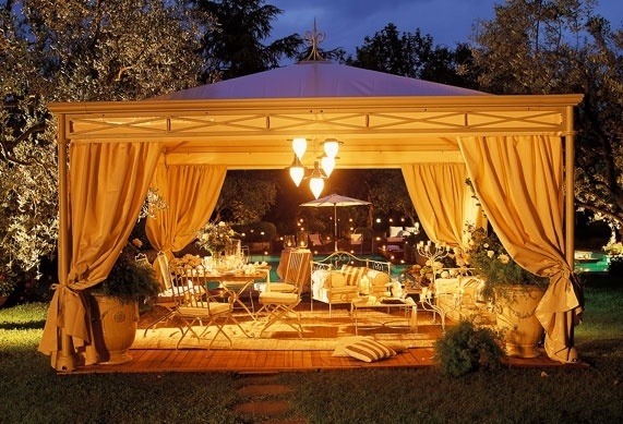 outdoor gazebo lights photo - 5