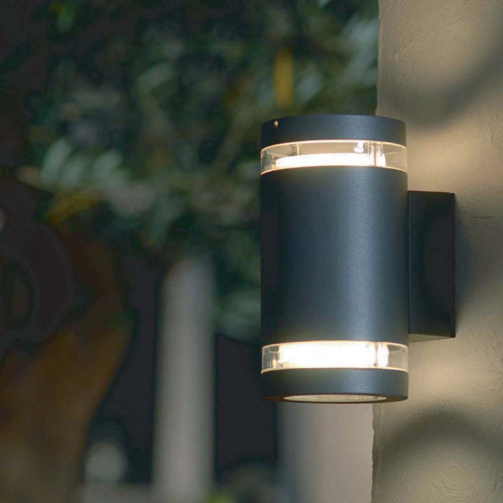 outdoor up and down wall light photo - 4