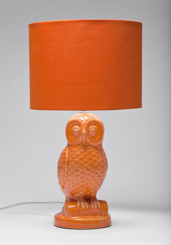 owl table lamp photo - 10