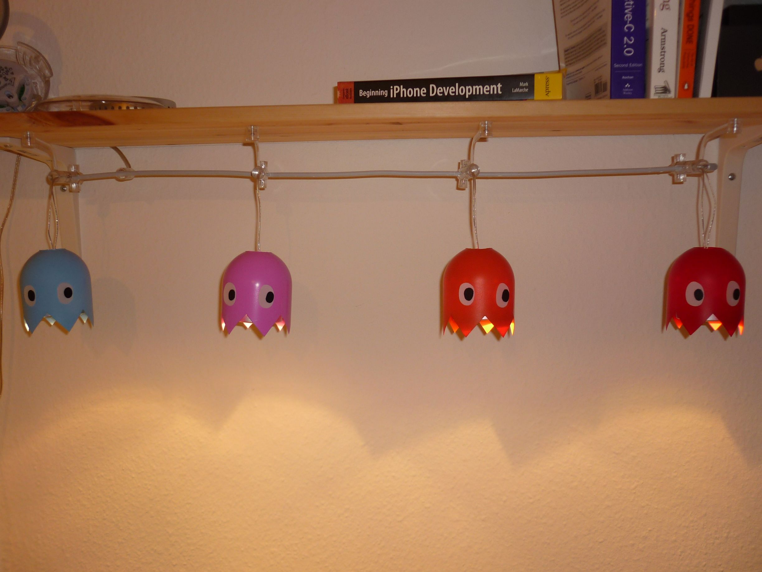 pacman ghost lamp photo - 9