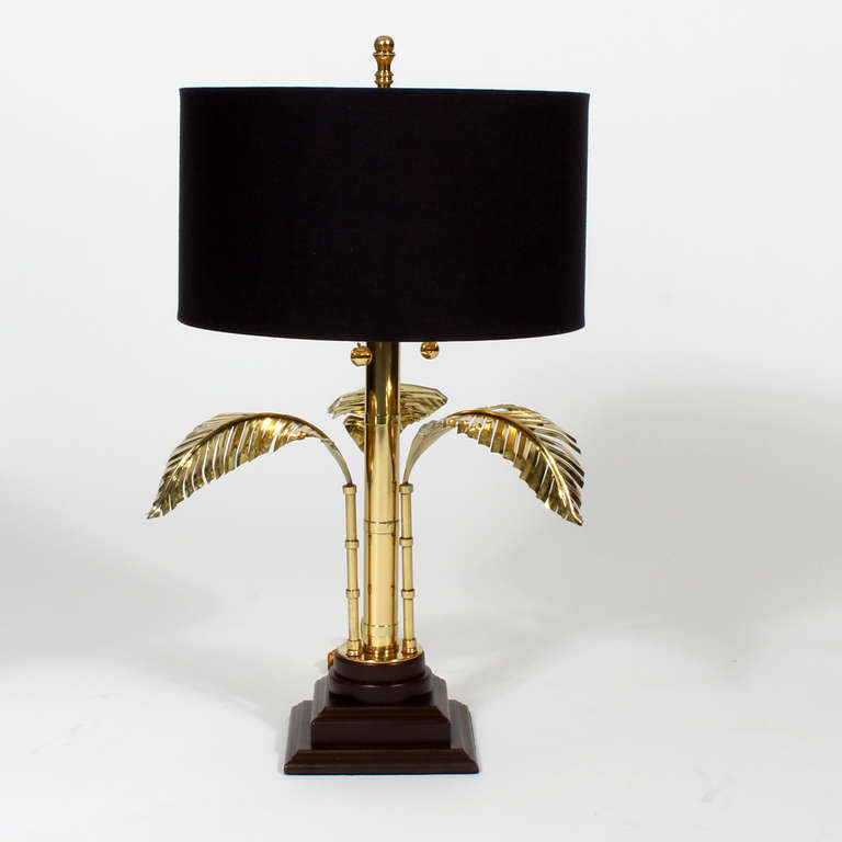 palm tree table lamps photo - 2