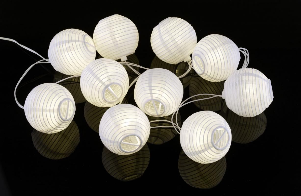 paper lantern lights outdoor photo - 1