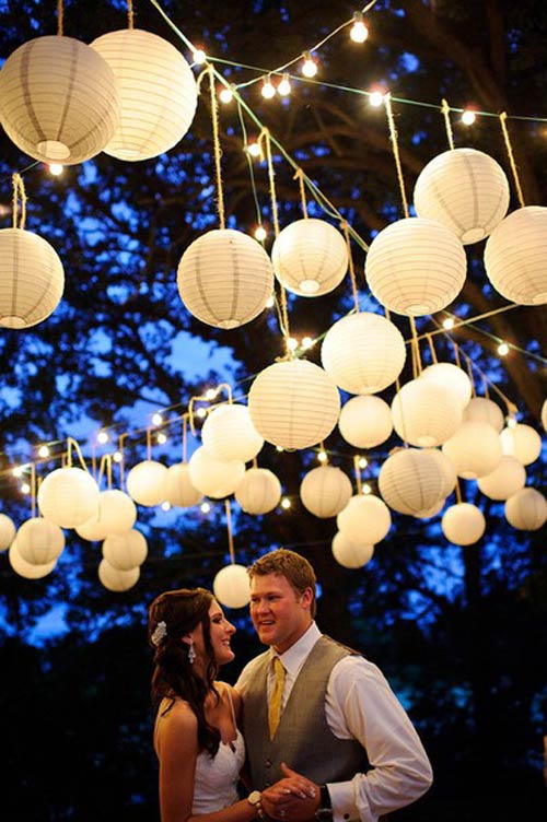 paper lantern lights