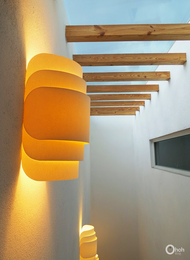 paper wall lights photo - 4