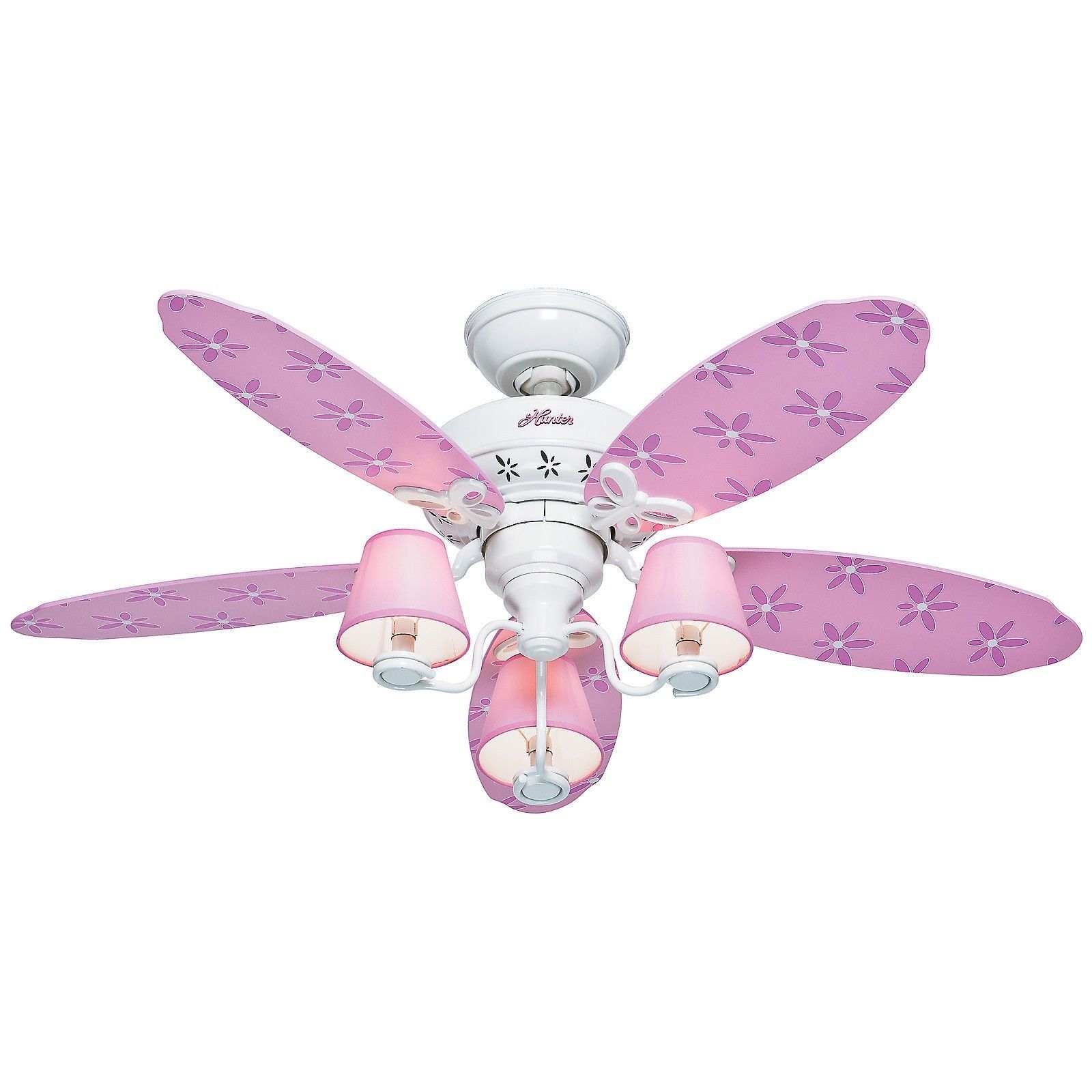 pink ceiling fans photo - 2