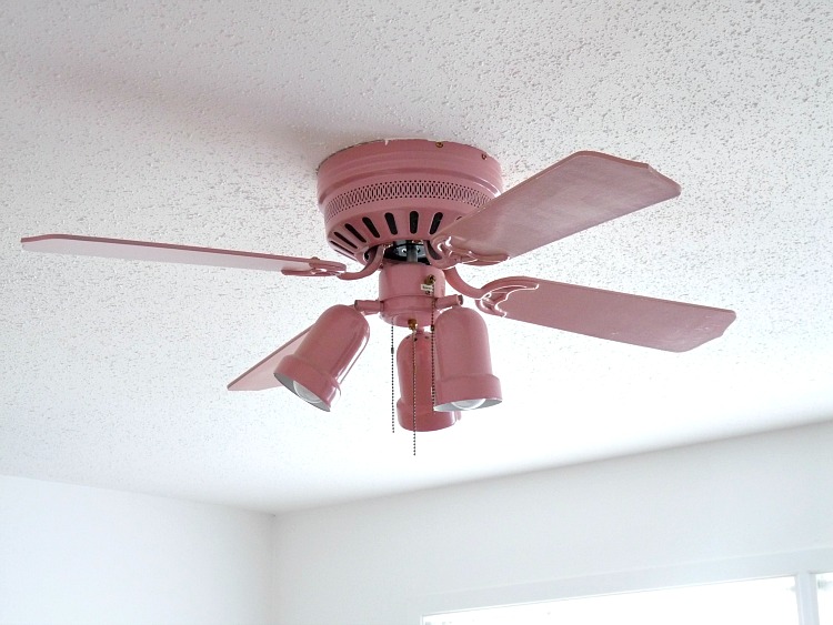 pink ceiling fans photo - 4