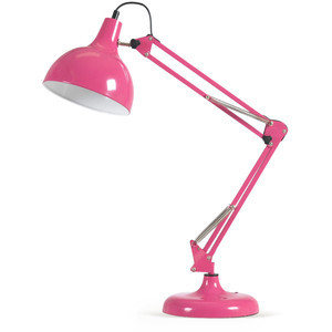 pink desk lamp photo - 1