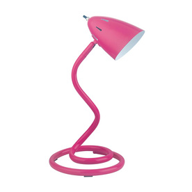 pink desk lamp photo - 2