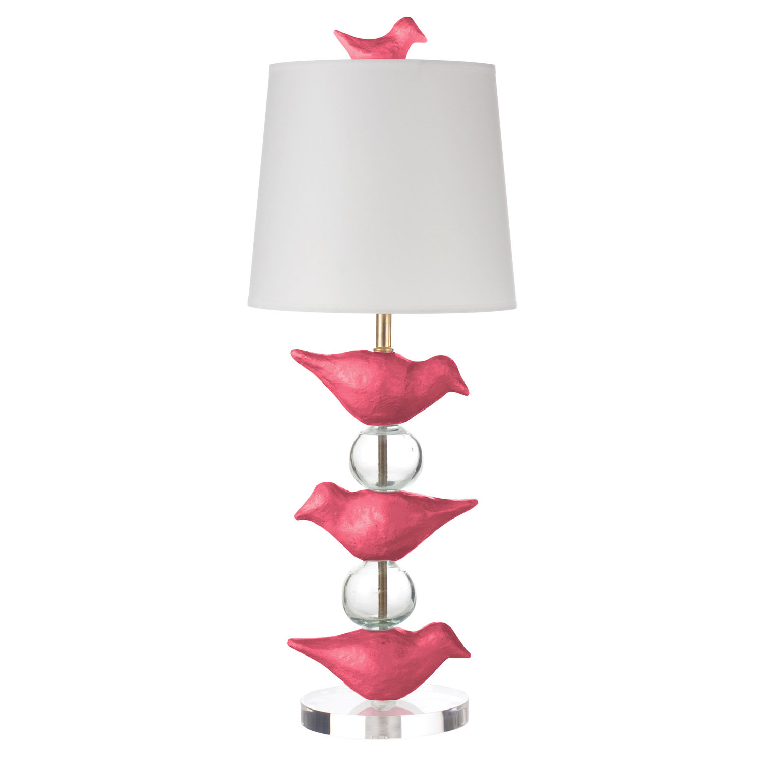 pink table lamp photo - 1