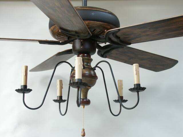 primitive ceiling fans photo - 9