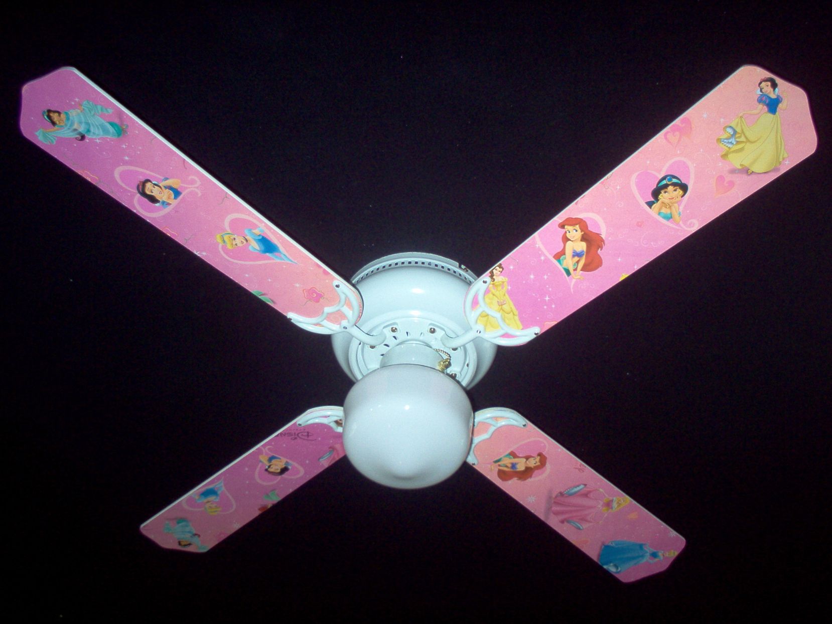 Surprise Your Kids With The Gentle Breeze Of Princess ceiling fans