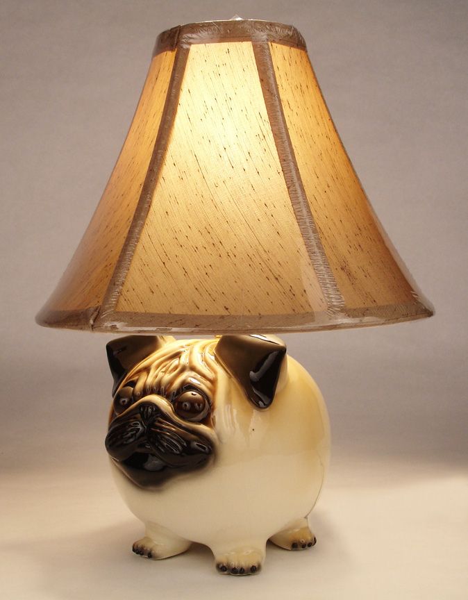 pug lamp photo - 1