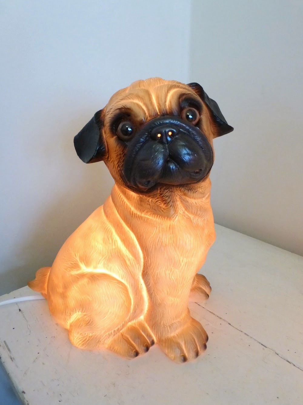 pug lamp photo - 2