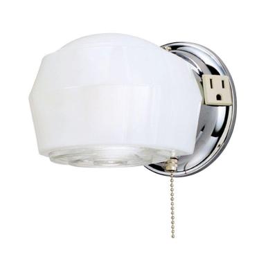 pull chain wall light photo - 2