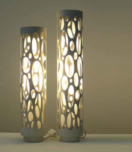 pvc pipe lamp photo - 5