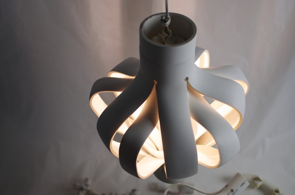 pvc pipe lamp photo - 7