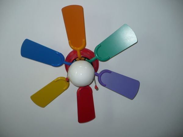 rainbow ceiling fan photo - 4