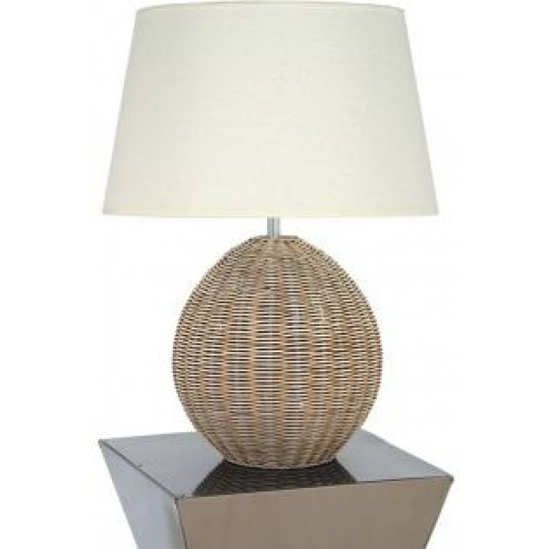 rattan table lamps photo - 6