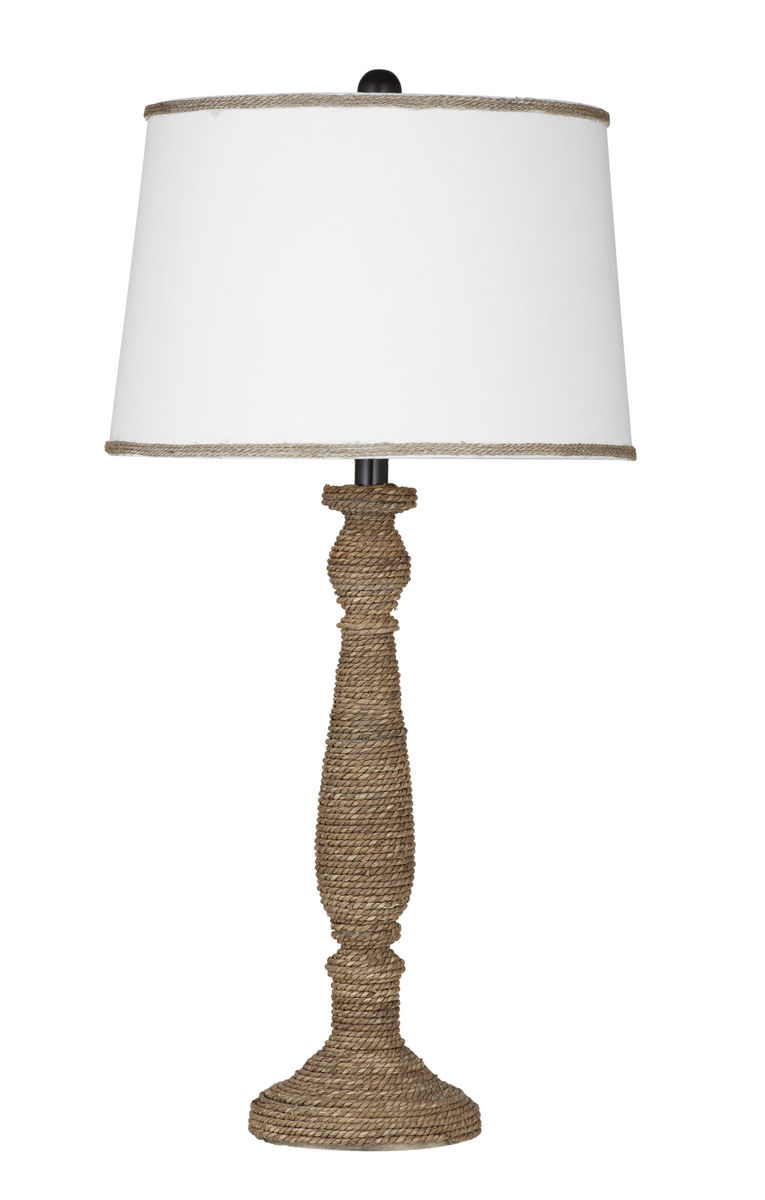 rattan table lamps photo - 9