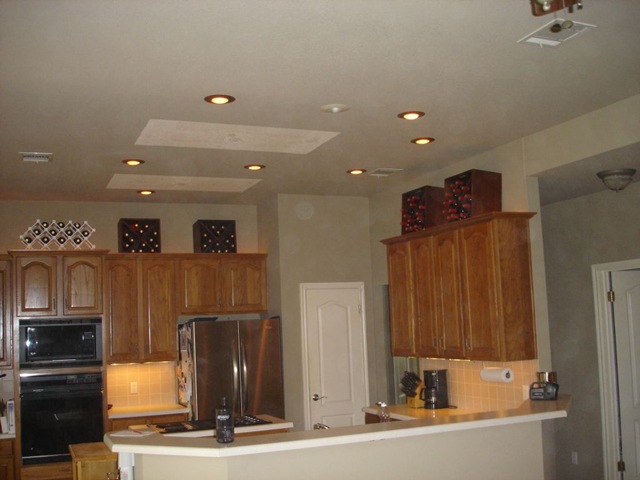 recessed lights drop ceiling photo - 5