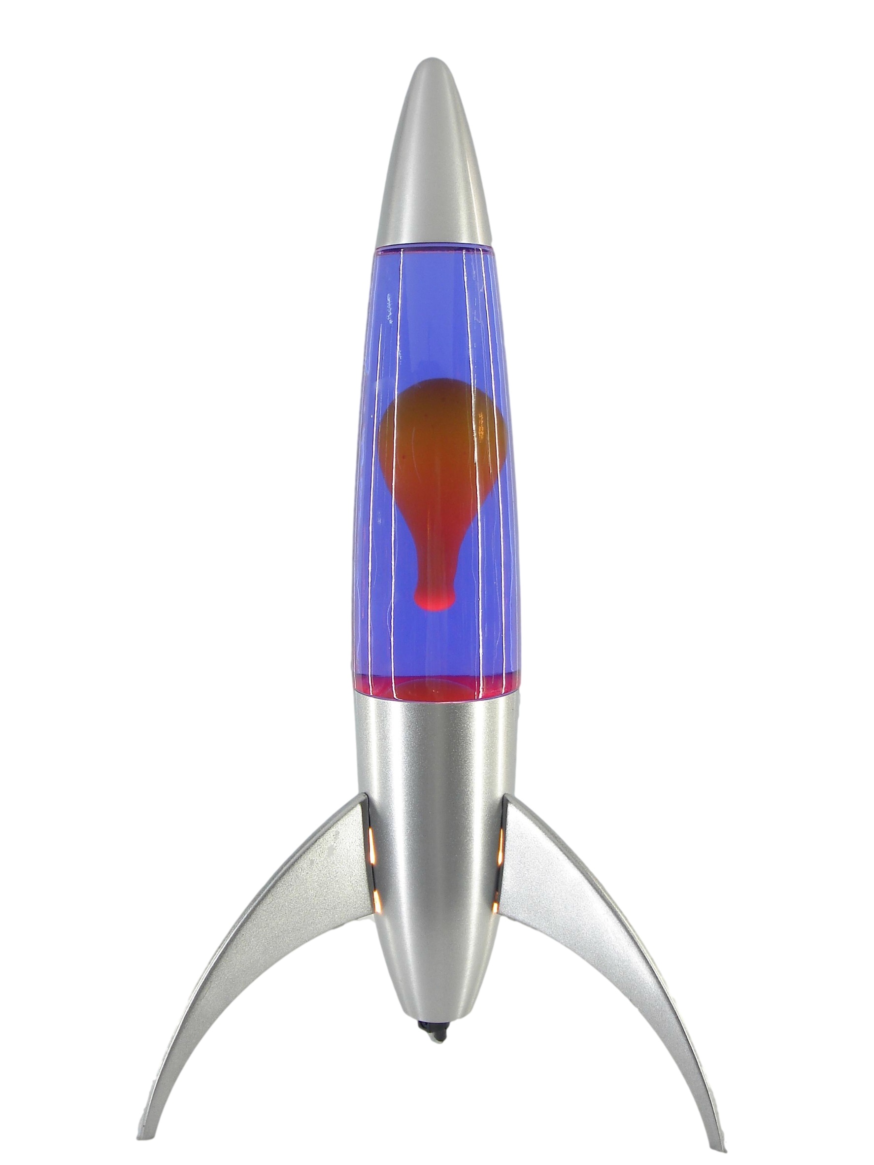 red and blue lava lamp photo - 1