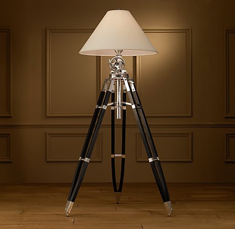 restoration hardware floor lamps photo - 8