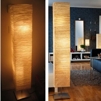 rice paper floor lamps photo - 8