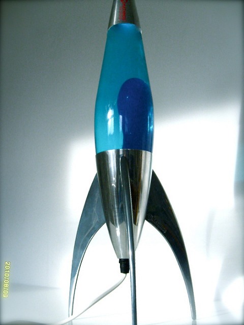 rocket lava lamp photo - 6