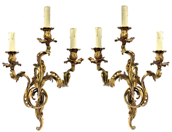 rococo wall lights photo - 6