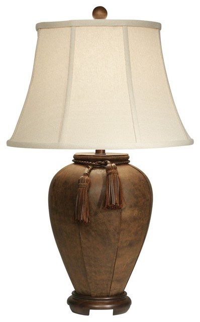 rustic wood lamps photo - 6