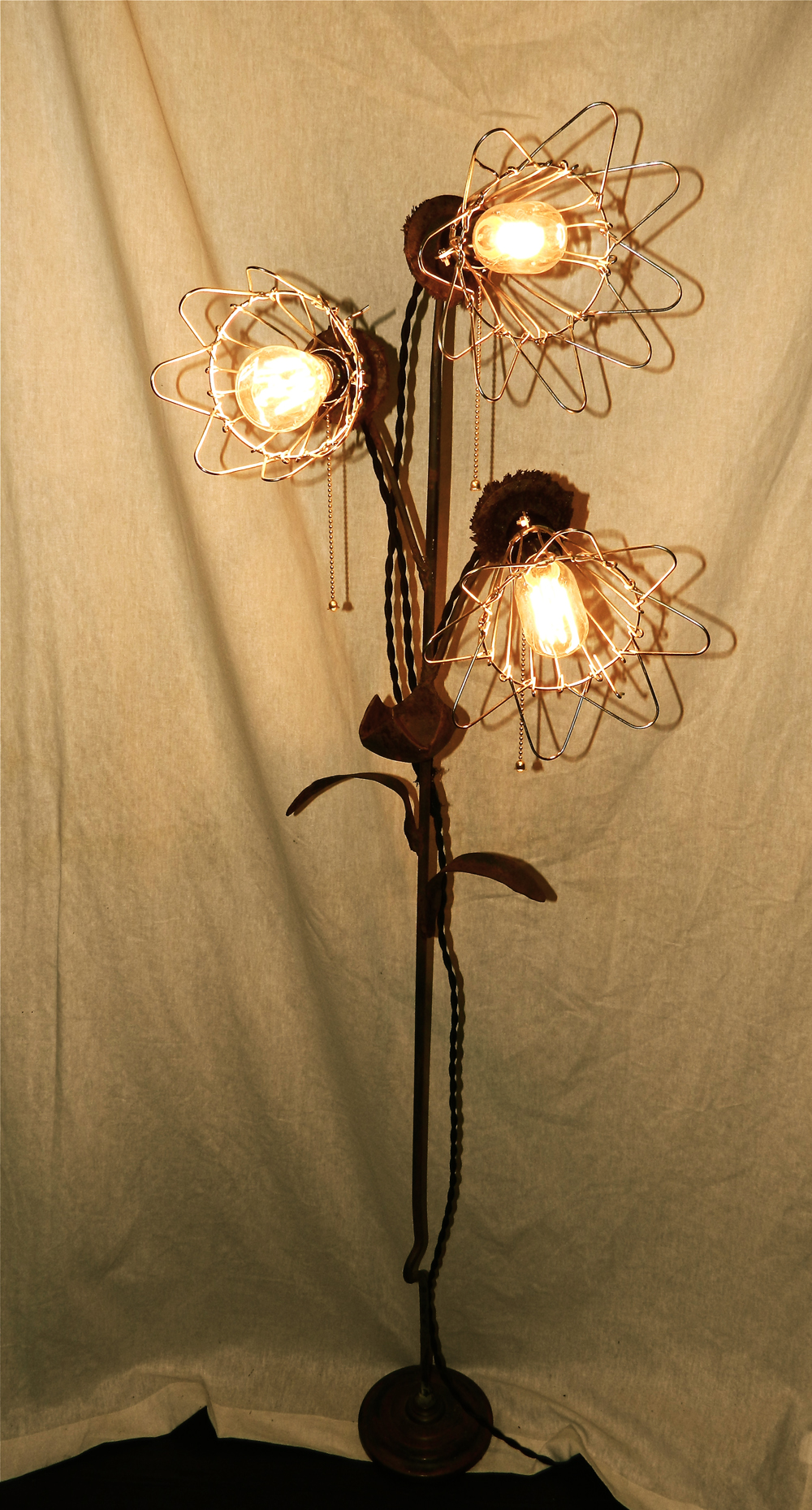 shabby chic floor lamps photo - 6