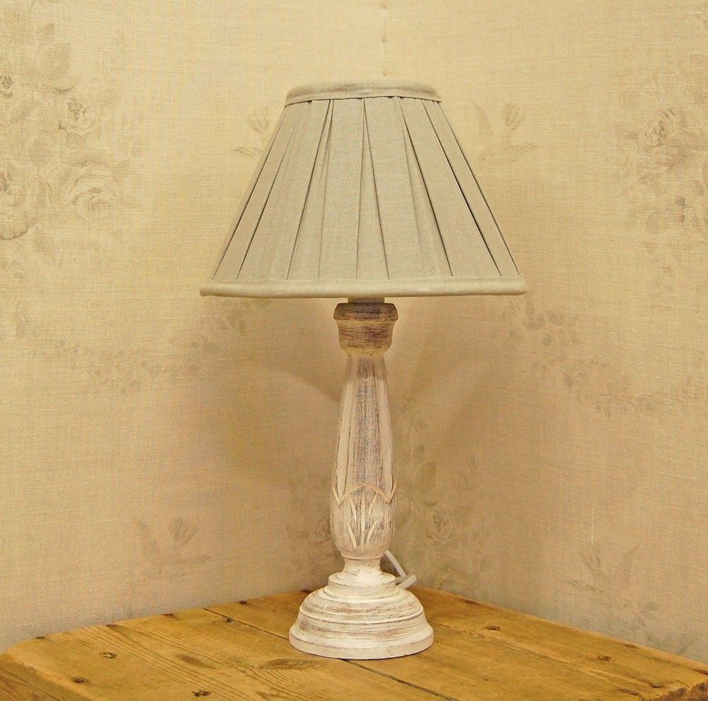 shabby chic table lamps photo - 3