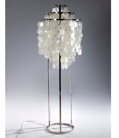 shell floor lamp photo - 1