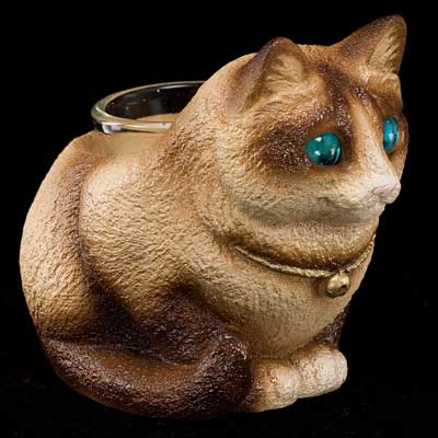 siamese cat lamp photo - 1