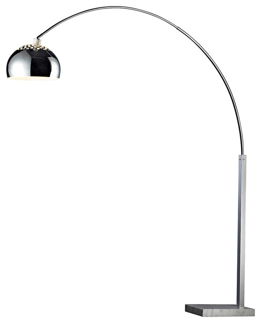 silver floor lamps photo - 3