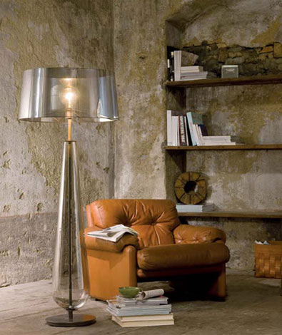 silver floor lamps photo - 4