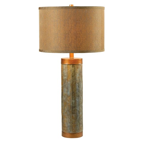 slate table lamp photo - 6