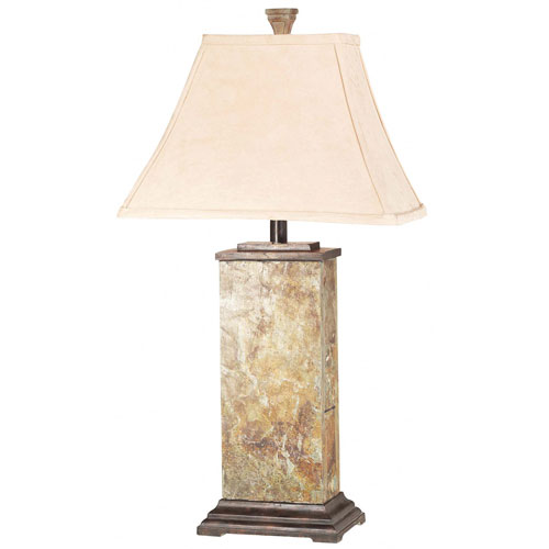 slate table lamp photo - 9