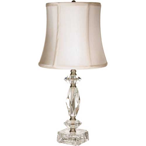 small crystal table lamps photo - 2