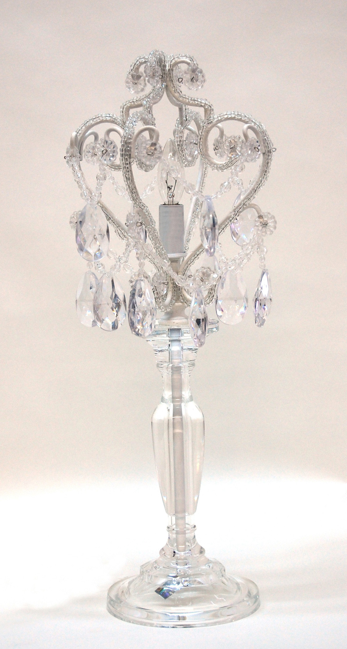small crystal table lamps photo - 6