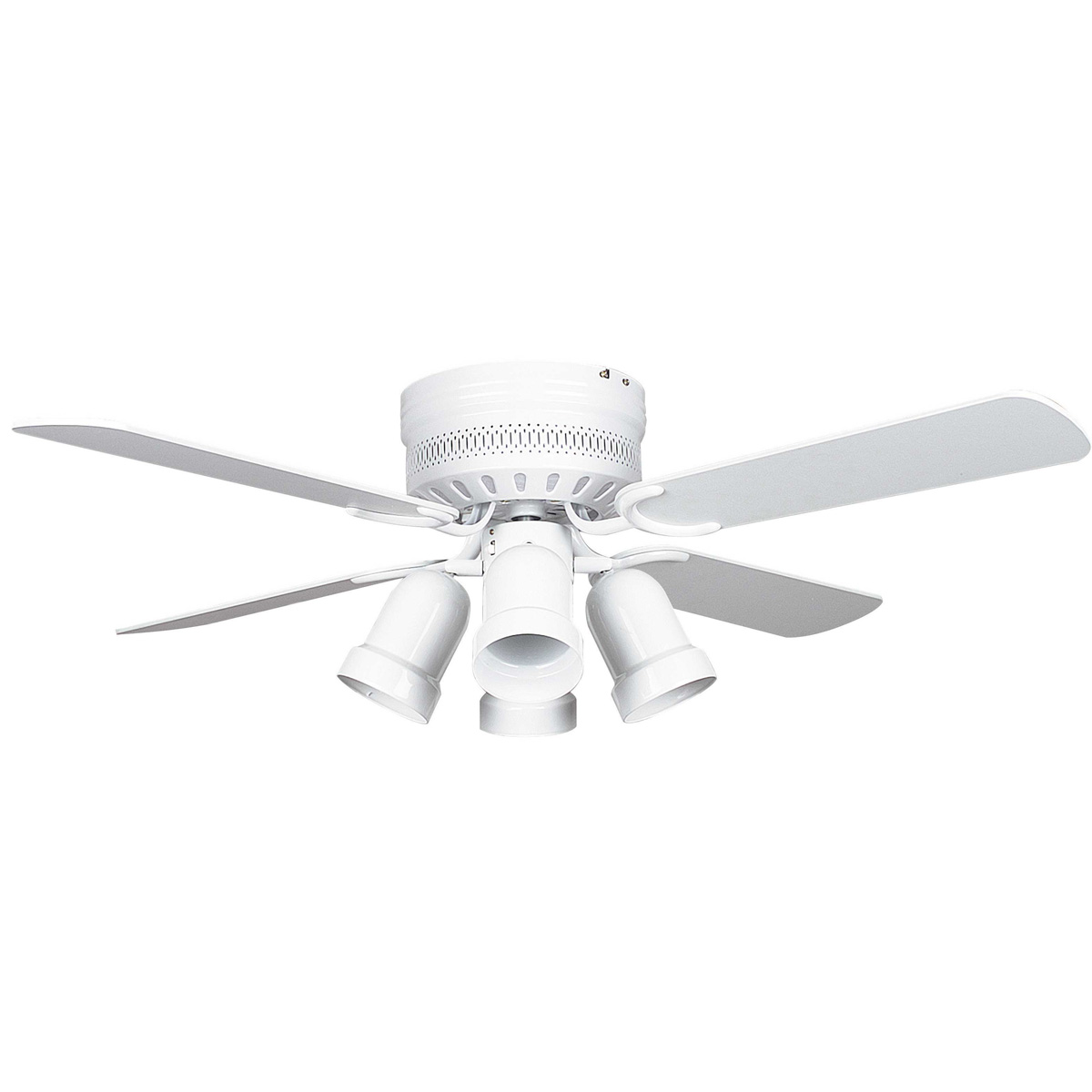 small white ceiling fans photo - 6