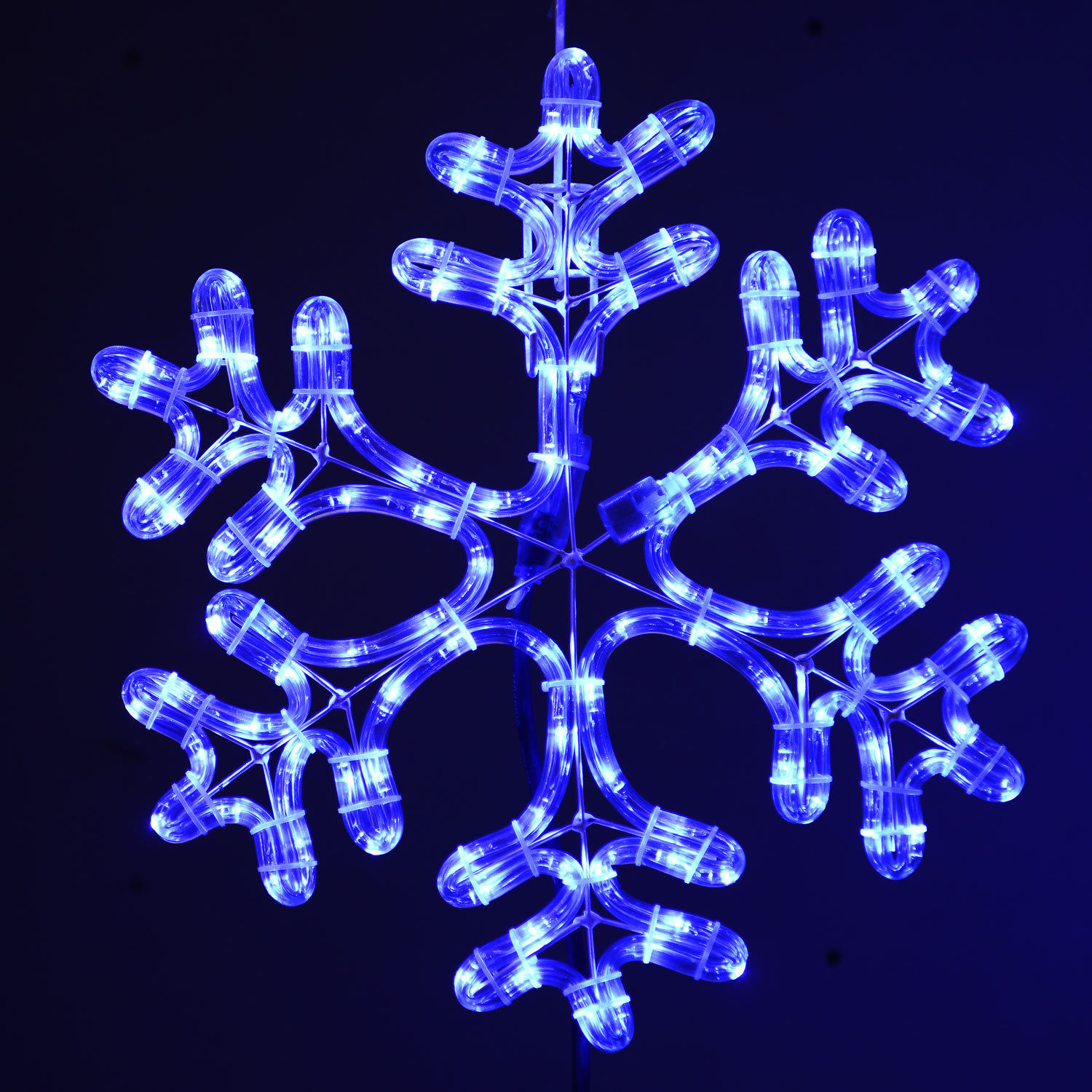 Lighted Christmas Snowflakes 