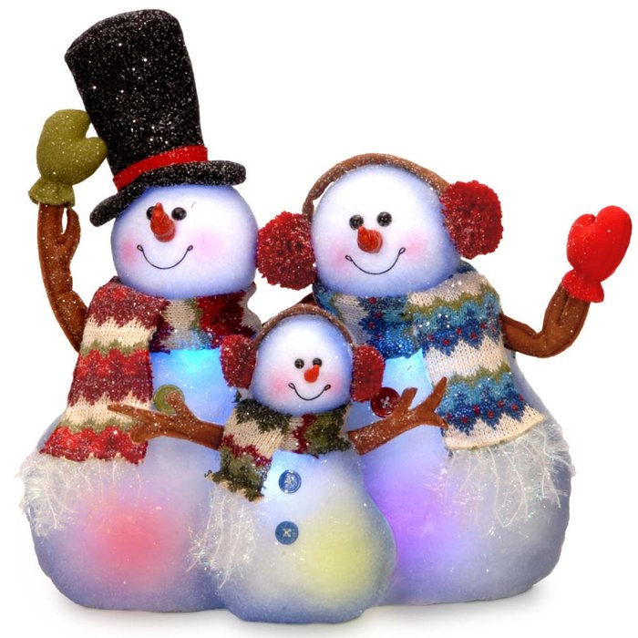 snowman outdoor lights photo - 10